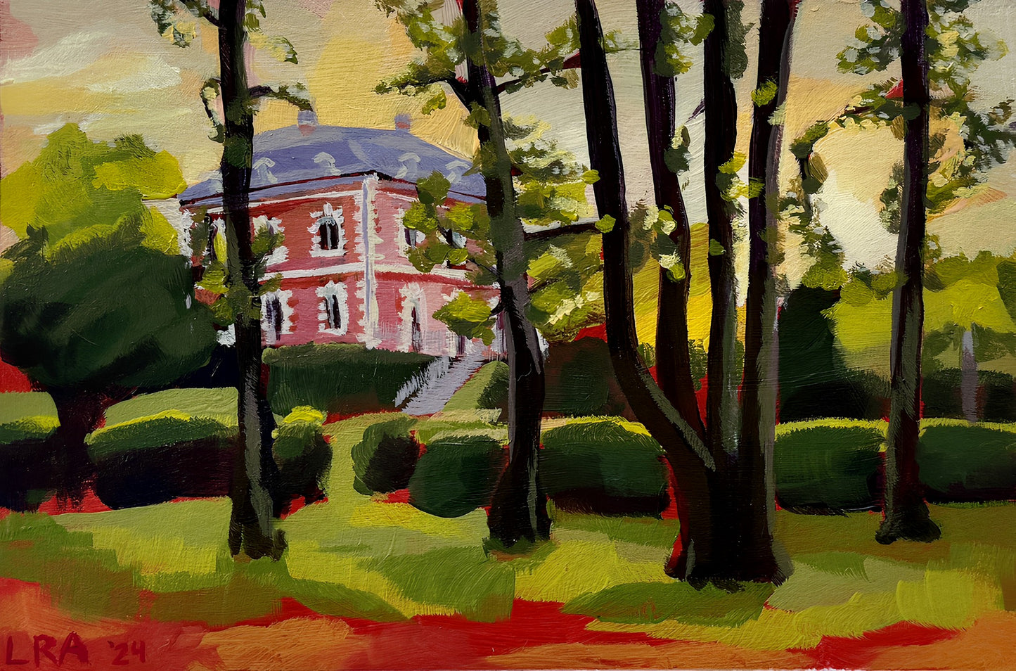 Golden Hour at the Chateau