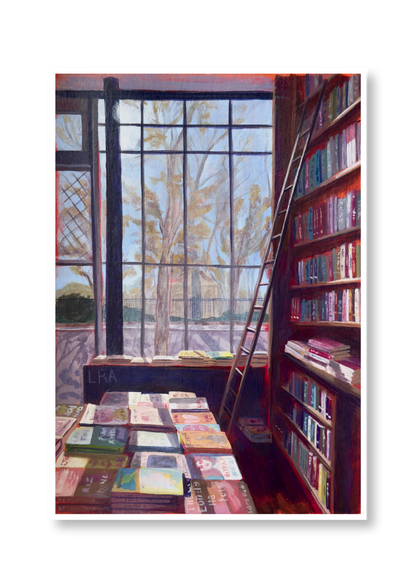 Red Wheelbarrow Bookshop | Fine Art Print