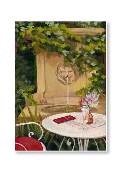 Un Café à l’Hôtel Particulier | Fine Art Print