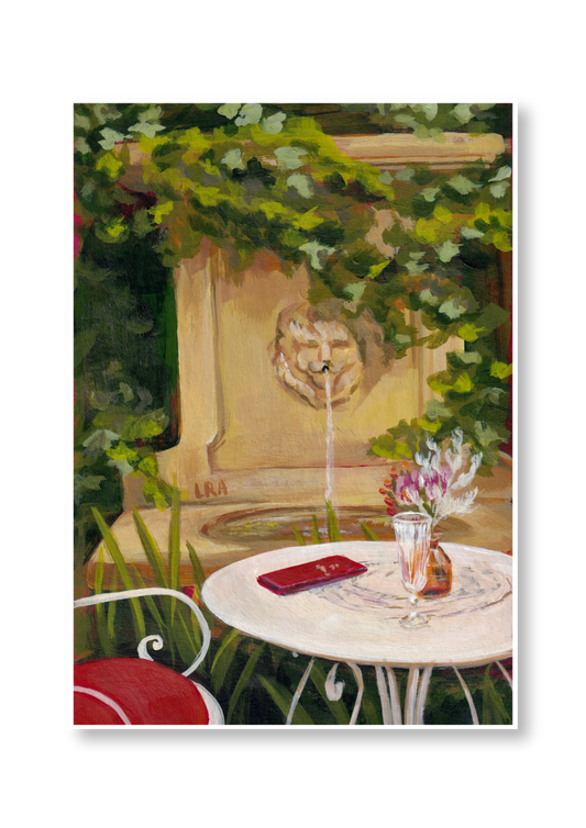 Un Café à l’Hôtel Particulier | Fine Art Print