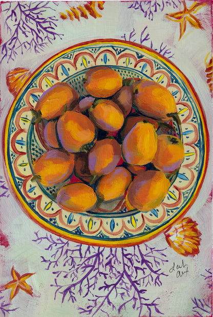 Medlar Fruit (Moroccan Pottery Part II)