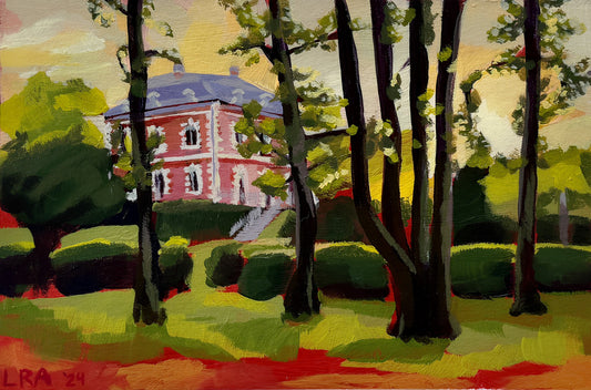 Golden Hour at the Chateau
